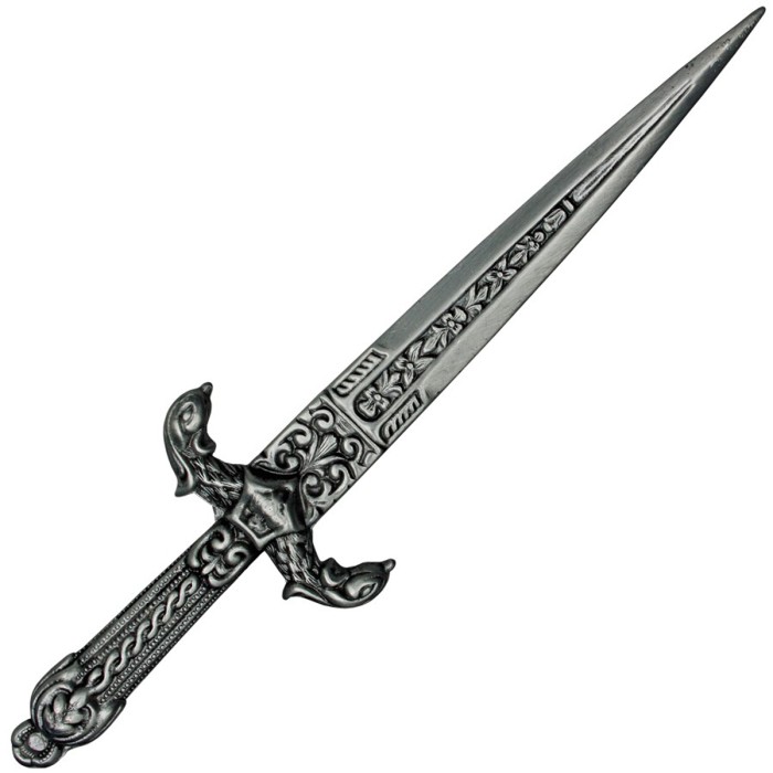 Letter opener, miniature sword, blade not sharpened