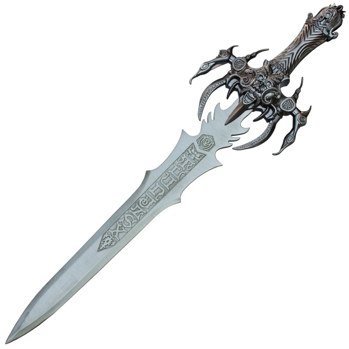 HALLER letter opener fantasy with small wooden stand "History"