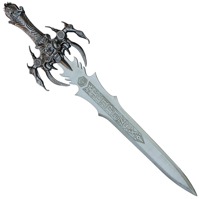 HALLER letter opener fantasy with small wooden stand "History"
