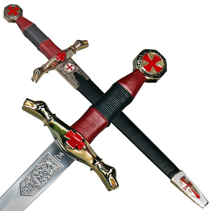 1 Dolch "Königreich der Himmel" mit Steckscheide