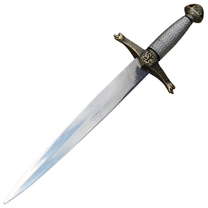 Dagger Lancelot, dagger blade made of 420 steel, not sharpened