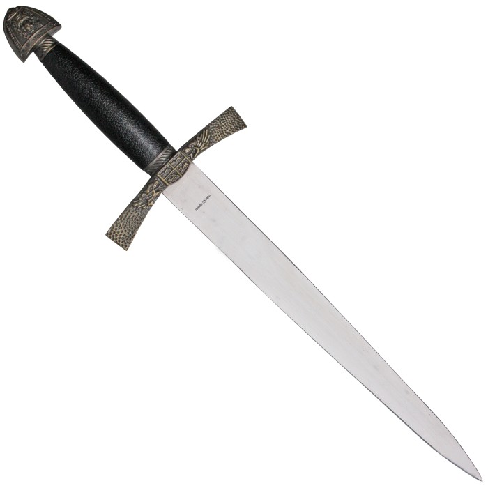 Dagger Ivanhoe, dagger blade made of 420 steel, not sharpened