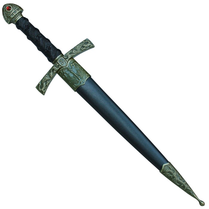 Dolch Sigurd mit Kunststoff Steckscheide