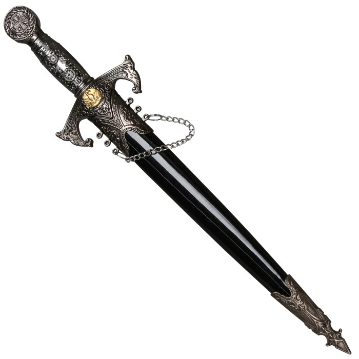 Haller, Templar dagger, with plastic sheath