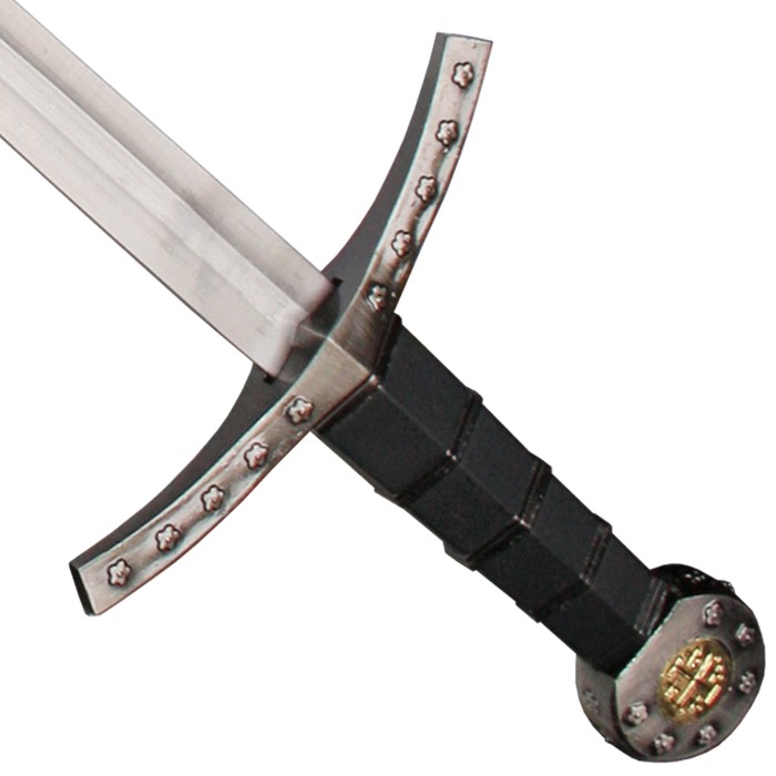 Haller, fantasy crusader dagger, handle wrapped with leather strap