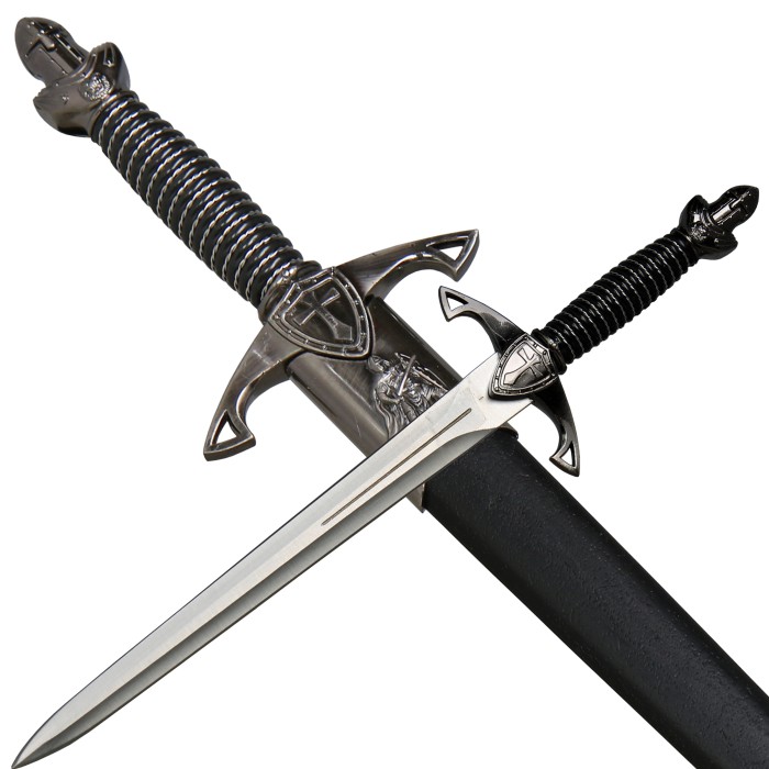 Haller, 1 knight's dagger with plastic sheath