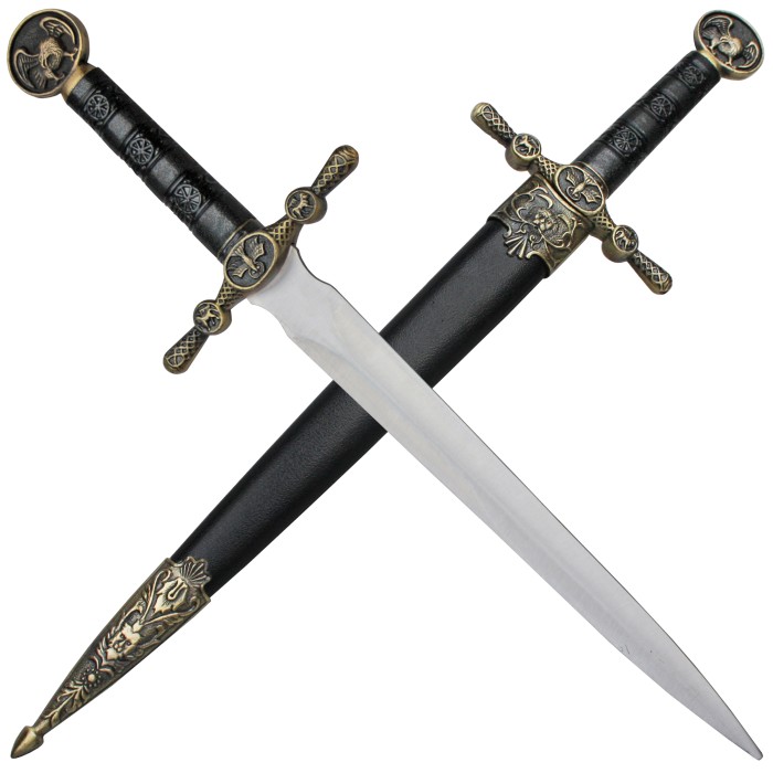 Haller, 1 decorative dagger with sheath