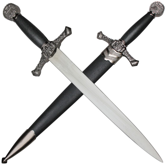 Haller, 1 knight's dagger with plastic sheath