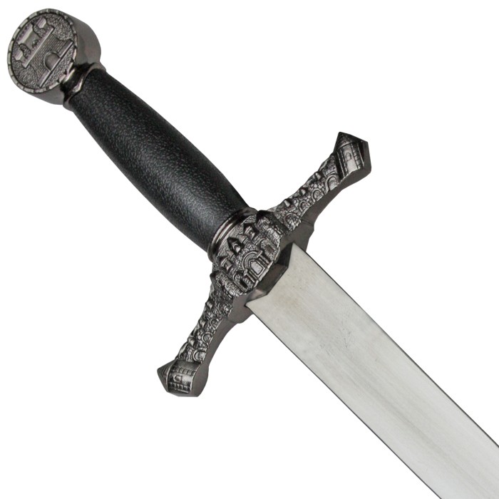 Haller, knight's dagger, dagger handle with decorations