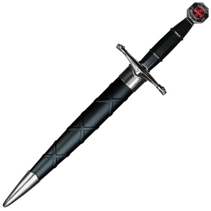 Haller, fantasy dagger Templar, with plastic sheath