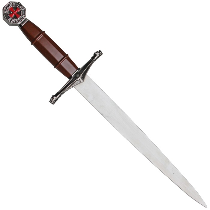 Haller, fantasy dagger Templar, blade made of 420 steel, not sharpened