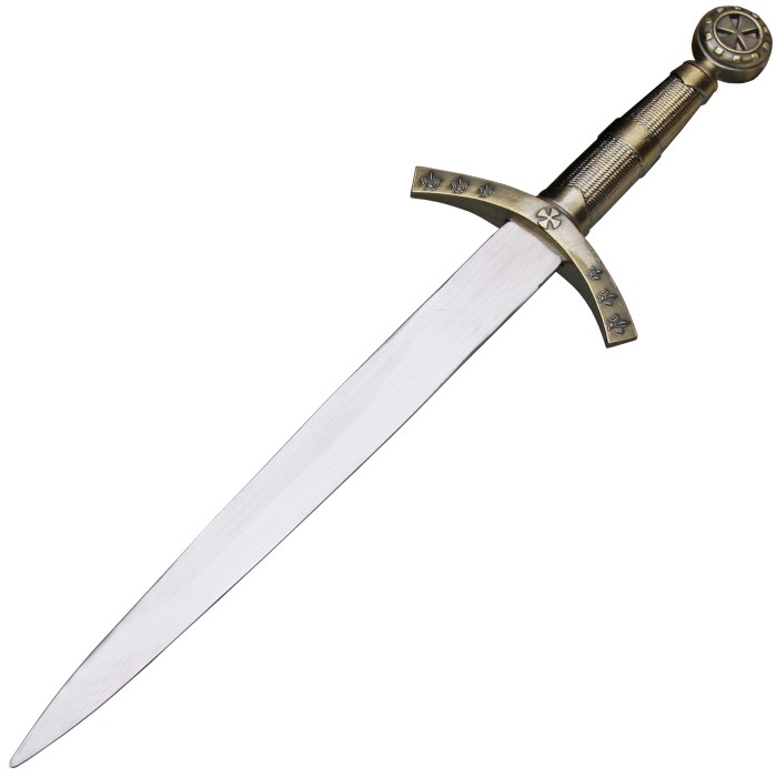 Haller, fantasy dagger Templar, blade made of 420 steel, not sharpened