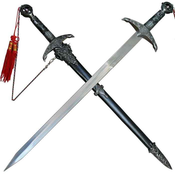 Haller 1 Kurzschwert Robin Hood mit verzierter Steckscheide