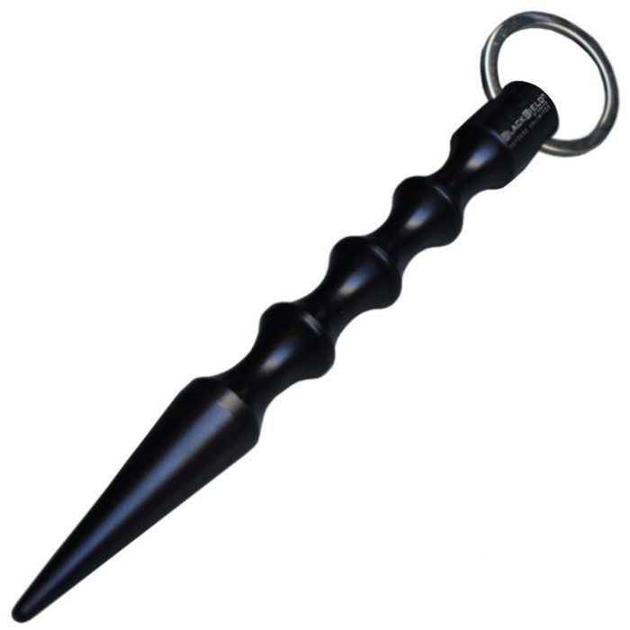 BlackField Kubotan stainless steel Palmstick with key ring