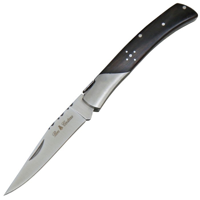 Bon Couteau, pocket knife, folding knife, ebony
