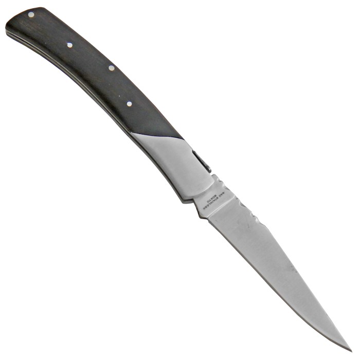 Bon Couteau, pocket knife, folding knife, ebony