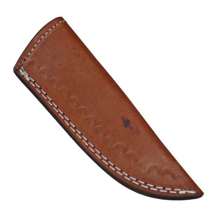 Haller, Outdoormesser, feststehende Klinge, Holz/Hirschhorngriff