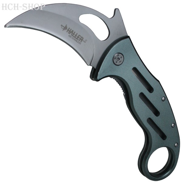 Haller großes Taschenmesser Karambit II mit Liner-Lock