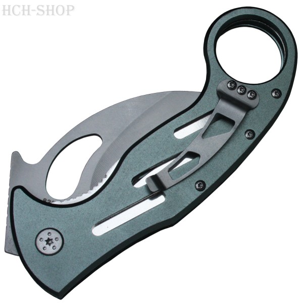 Haller großes Taschenmesser Karambit II mit Liner-Lock