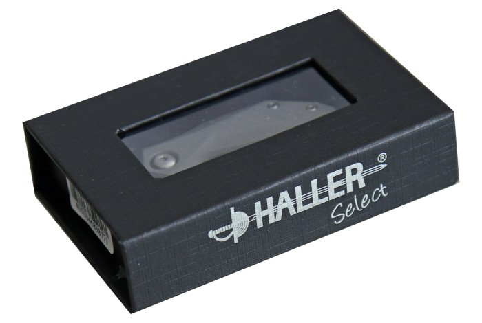 Haller Select, pocket knife, mini knife, grey, gift box