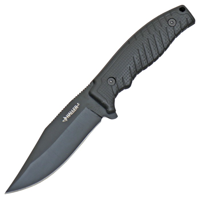 Haller Outdoor Knife, Fixed Blade, Plastic Sheath