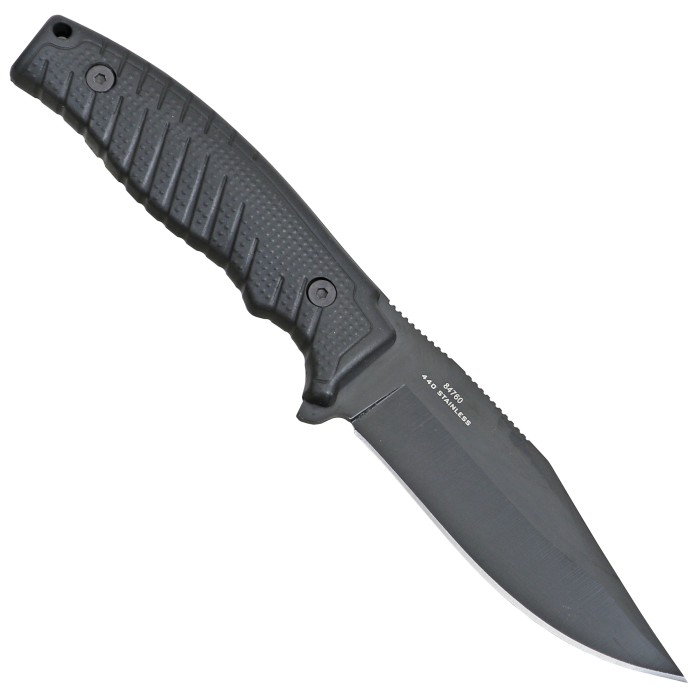 Haller Outdoor Knife, Fixed Blade, Plastic Sheath