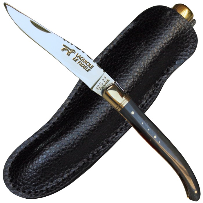 Laguiole Taschenmesser, Büffelhorn Schalen