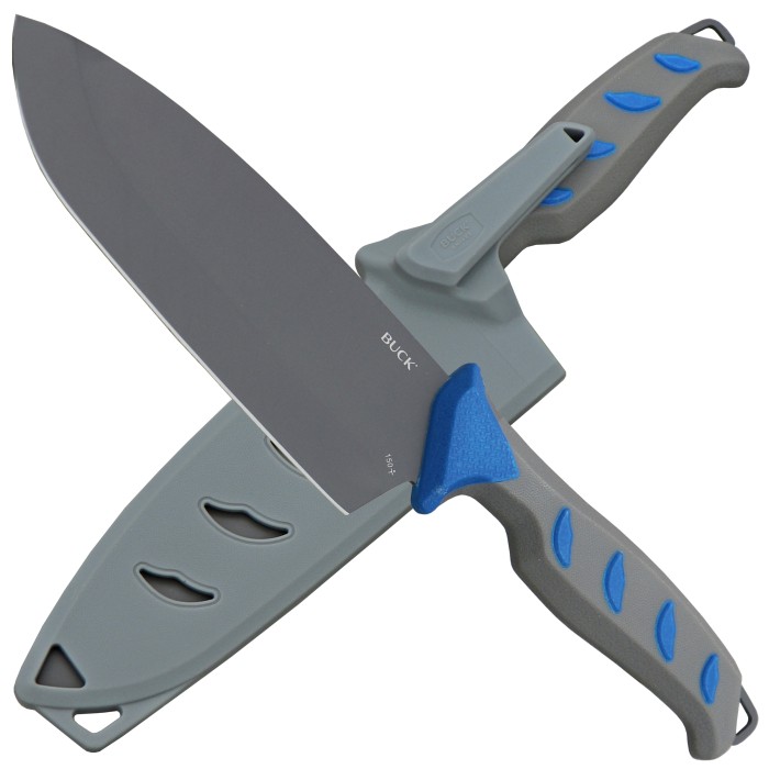 Buck, Spaltkeilmesser, Anglerbeil, 150 Hookset 6, Scheide