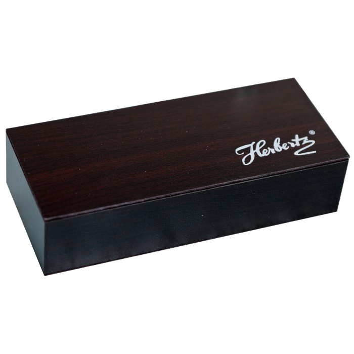 Herbertz Taschenmesser, Pakkaholz, Back Lock,  Holzschatulle