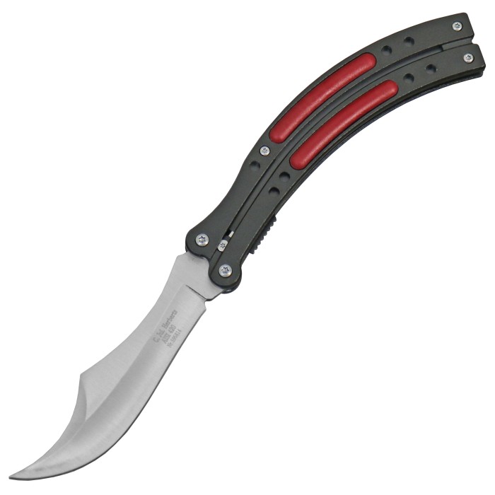 Herbertz Two-Handed Knife, Aluminum with Plastic Inlay