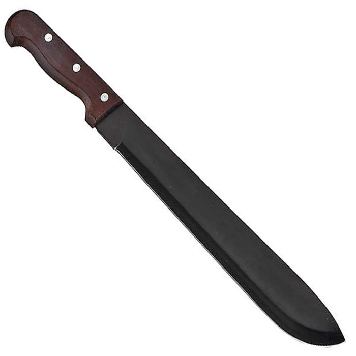 Herbertz Machete Gartenmesser brünierte Klinge 36 cm Nylonscheide