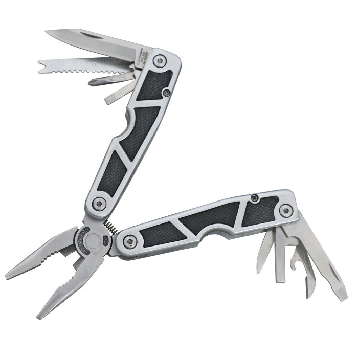 Herbertz, Allround Tool, 9 Bits, 8 Werkzeuge, Nylon Etui