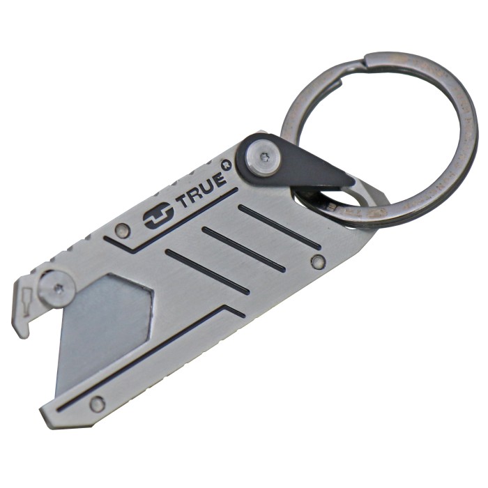 True Utility, Cutter Klinge, Edelstahlgehäuse, Schraubendreher, Kapselheber