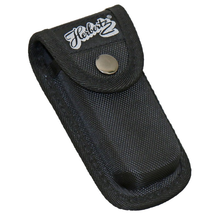Herbertz, Multitool, Back-Lock, Karabiner, Edelstahl-Clip, Nylon Etui