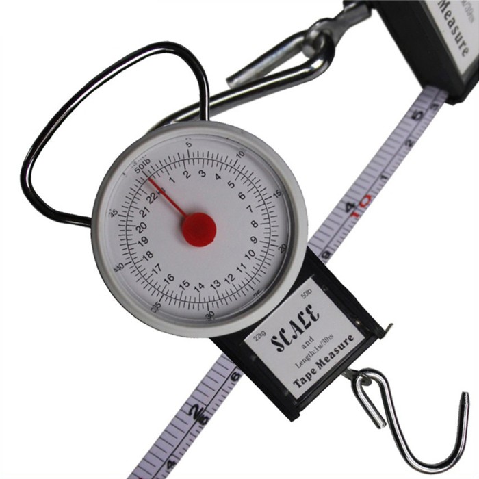 Herbertz Fischwaage für Angler- und Jäger wiegt bis 22 kg