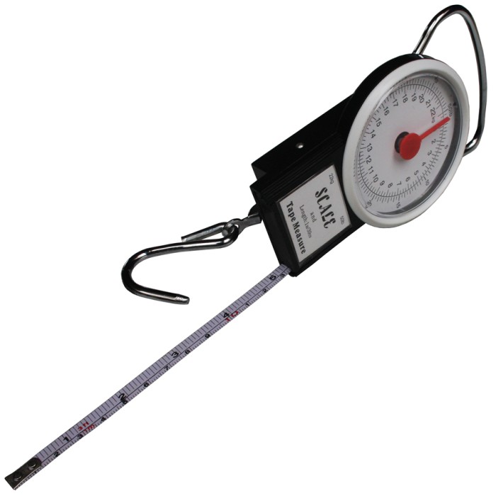 Herbertz Fischwaage für Angler- und Jäger wiegt bis 22 kg