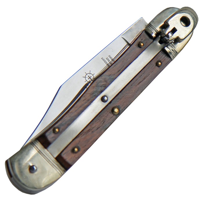Hubertus, Springmesser, Rosenholzschalen, Hebelschloss,