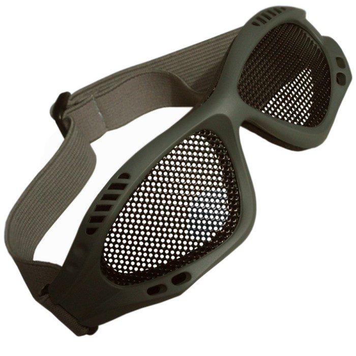 MFH Airsoft glasses sports glasses green plastic frame