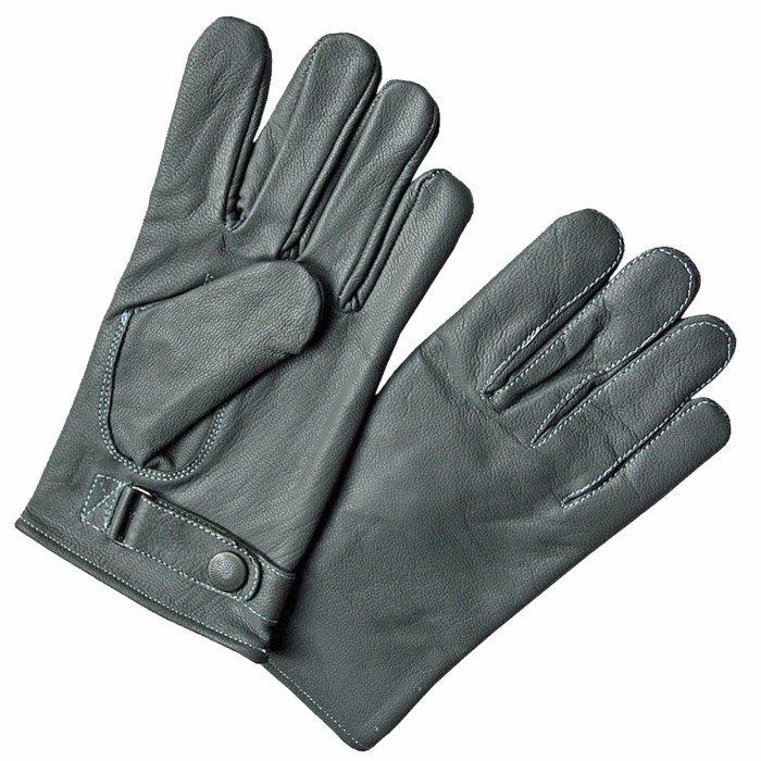 MFH BW leather gloves, gray