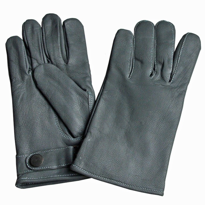 MFH BW leather gloves, made of soft smooth leather