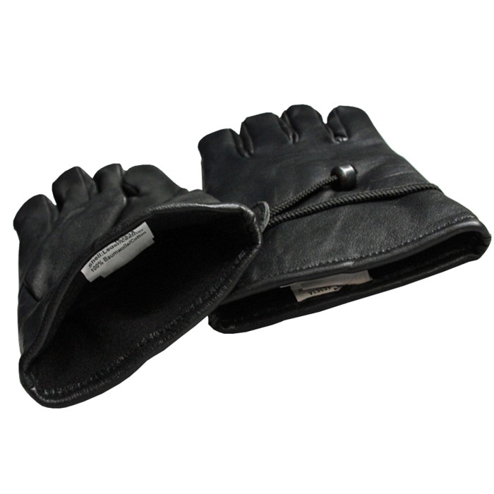 MFH finger gloves, slip-on gloves with drawstring
