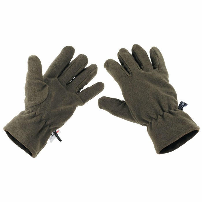 MFH fleece finger gloves, for wet and cold (winter days)