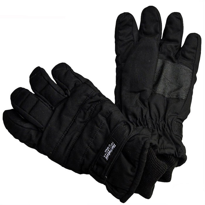MFH Fingerhandschuhe, schwarz, 3M™ Thinsulate™ Isolierung
