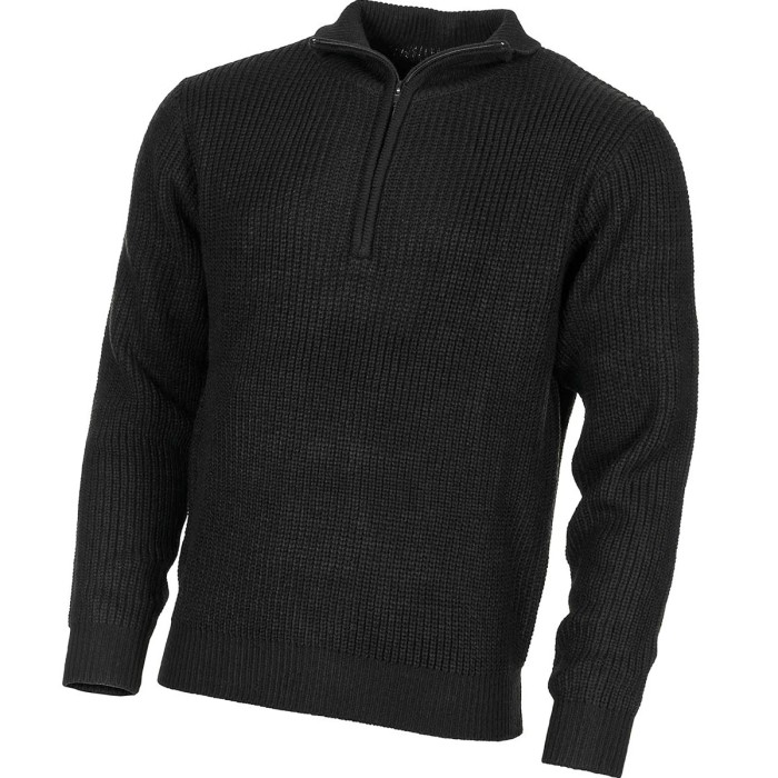 MFH Pullover, Troyer langarm, Grobstrick