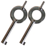 Ersatzschlussel für Handschellen und Fußschellen 1 Paar
