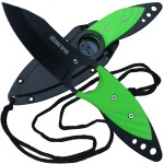 Haller ZD Neck Knife All-steel knife plastic sheath