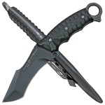 BlackField P.I.K.E. 02 Outdoor knife G10 shells and Kydex sheath